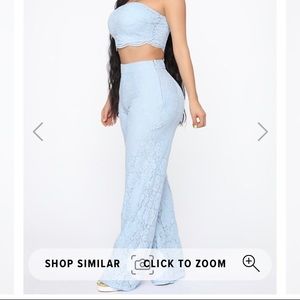 Fashion Nova Lace Pant Set